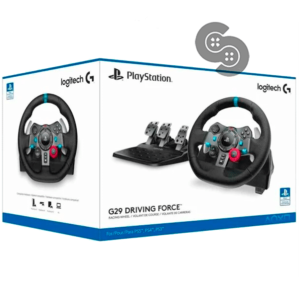 Logitech G29 Driving Force Racing Wheel for PlayStation/PC - Dark