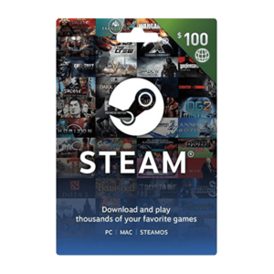 Steam Gift Card 100 USD Global Lahore