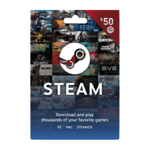 Steam Gift Card 50 USD Global Lahore
