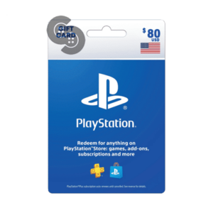 PlayStation Network Gift Card 80 USD PSN USA Lahore