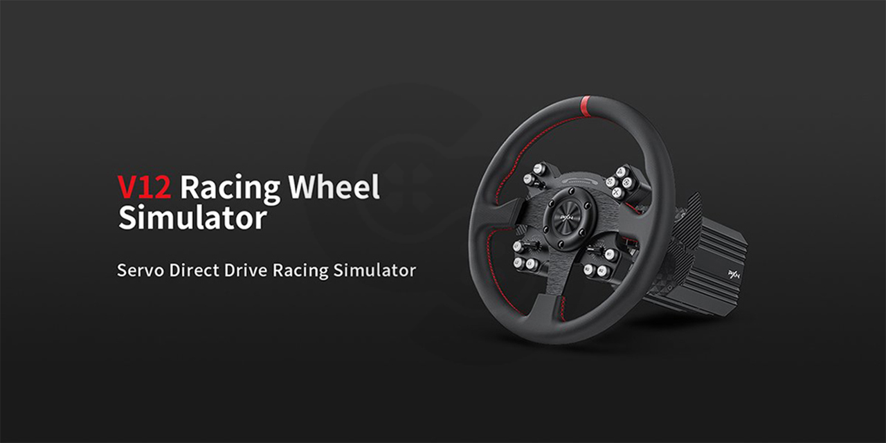 PXN V12 Steering Wheel Features 1