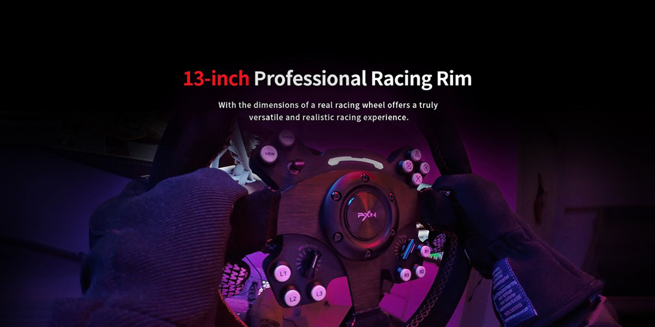 PXN V12 Steering Wheel Features 11