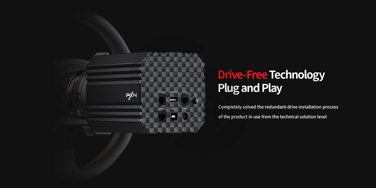 PXN V12 Steering Wheel Features 6