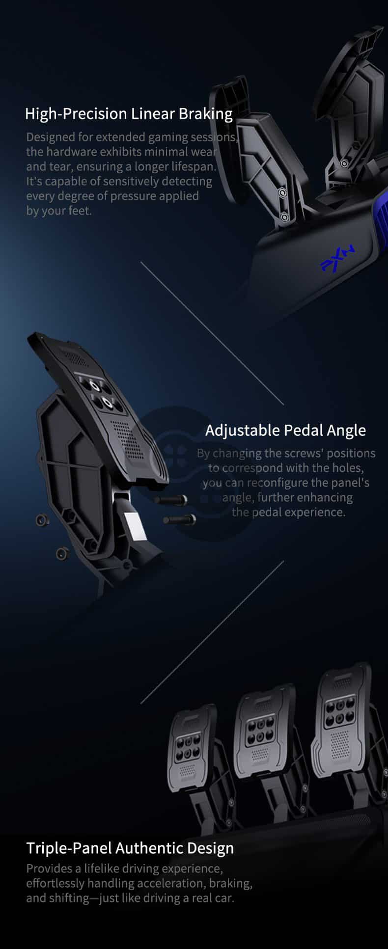 PXN V99 Racing Wheel Features 11