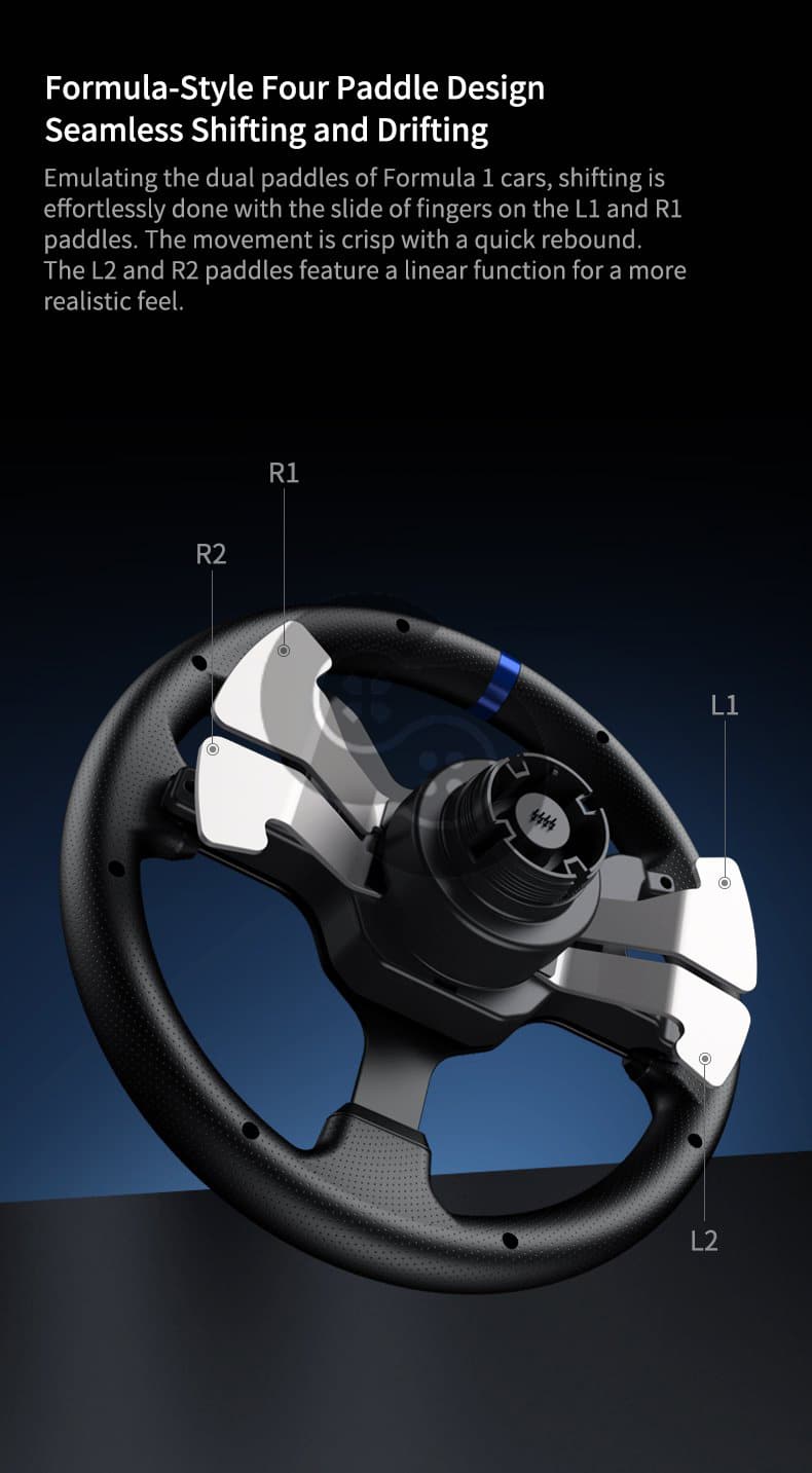 PXN V99 Racing Wheel Features 5