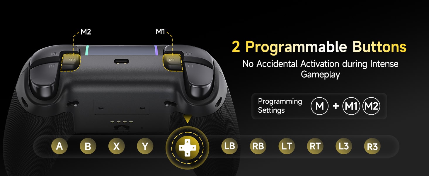 EasySMX X05 Pro Wireless Gaming Controller Features 3