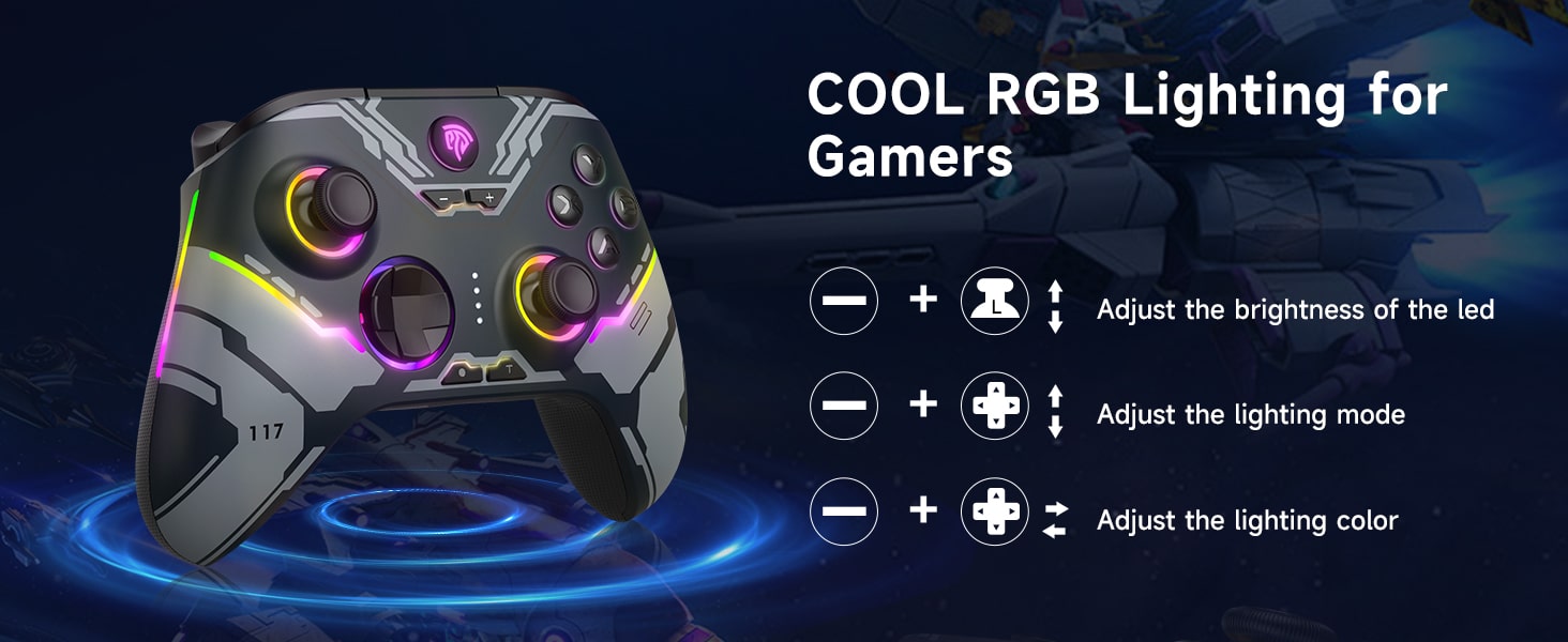 EasySMX X15 Gaming Controller Features 1