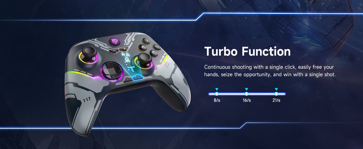 EasySMX X15 Gaming Controller Features 7