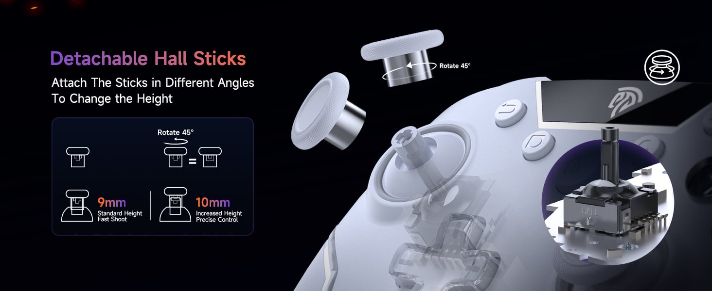 EasySMX X15 Gaming Controller Features 7