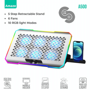 Amaze A500 Laptop RGB Cooling Stand