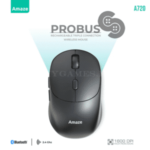 Amaze A720 Probus Triple Connection Rechargeable Wireless Mouse