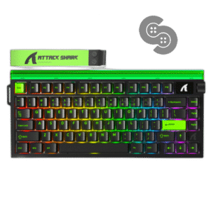 Attack Shark R85 HE 75% RGB Magnetic Switch Gaming Keyboard - Black