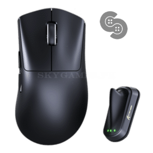 Attack Shark V8 Wireless Gaming Mouse - Black
