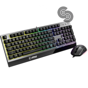 MSI Vigor GK30 RGB Gaming Keyboard & Mouse Combo - Black