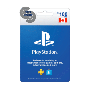 PSN Gift Card Canada 100 CAD
