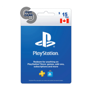 PSN Gift Card Canada 15 CAD