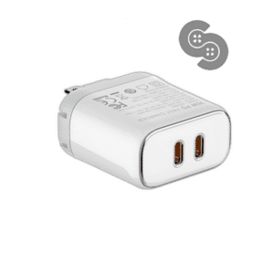 LDNIO 35W Dual USB-C MFi Fast Charger - A2528M - front view