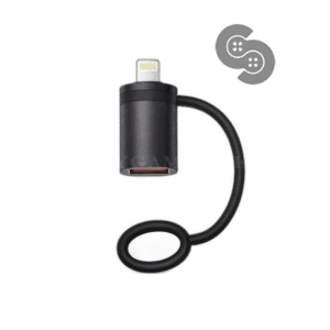 LDNIO Lightning to USB-A Female OTG Adapter with Keyring - LC290 - front view