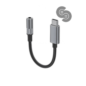 LDNIO USB-C to 3.5mm Audio Adapter Cable - LSY80C - front view