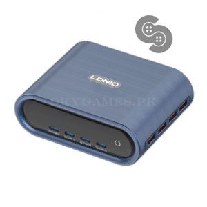 LDNIO 100W GaN 8-Port Desktop Charger - Q17 - front view
