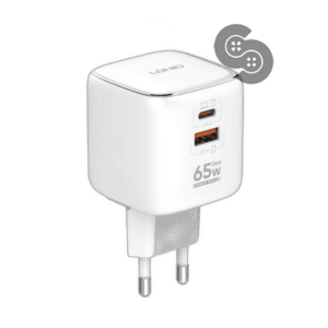 LDNIO 65W PD & QC Travel Fast Charger - Q2617 - front view