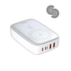 LDNIO 140W 6-Port Desktop Charger with Wireless Charging - Q4010 - front view