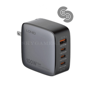 LDNIO 100W GaN 4-Port Fast Charger - Q408 - front view