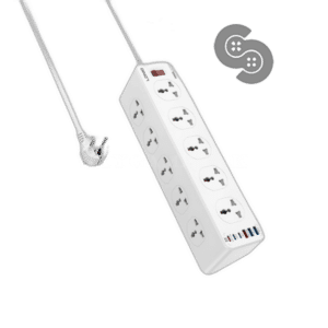 LDNIO 30W 10 AC Outlet Universal Power Strip - SC10610C - front view