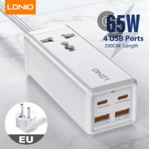 LDNIO 65W Multifunction Universal Power Adapter - SC1418 - product view