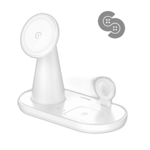 LDNIO 5-in-1 Desktop Wireless Charging Station - WL01 - front view