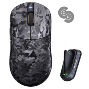 Attack Shark RS3 Ultra Wireless Gaming Mouse - Black