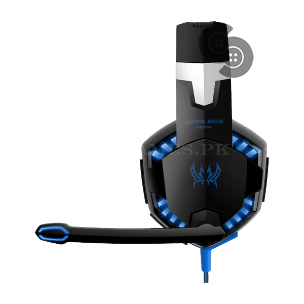 Kotion Each G2000 gaming headset - side view with boom mic