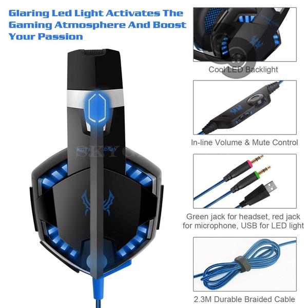 Kotion Each G2000 LED lighting and in-line control features