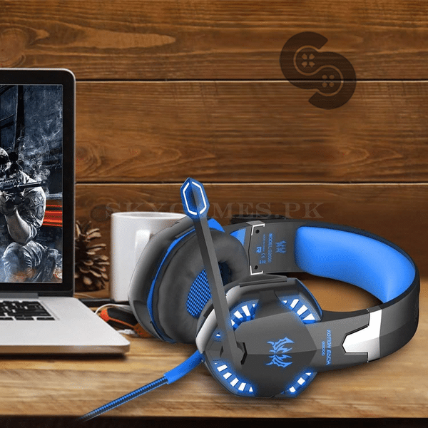 Kotion Each G2000 gaming headset on a desk