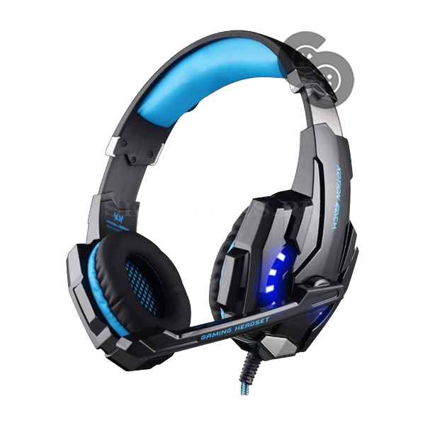 Kotion Each G9000 gaming headset with LEDs lit