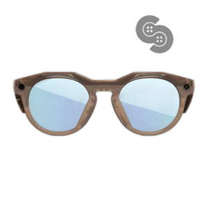 Oakley Meta HSTN Brown Smoke with Prizm Deep Water Polarized lenses