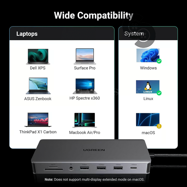 UGREEN Revodok Pro 313 Docking Station - UGREEN 15978 product view 3