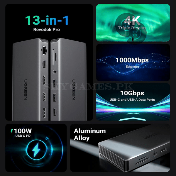UGREEN Revodok Pro 313 Docking Station - UGREEN 15978 product view 6