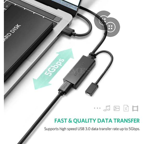 UGREEN USB 3.0 Active Extension Cable - UGREEN 20826 product view 5