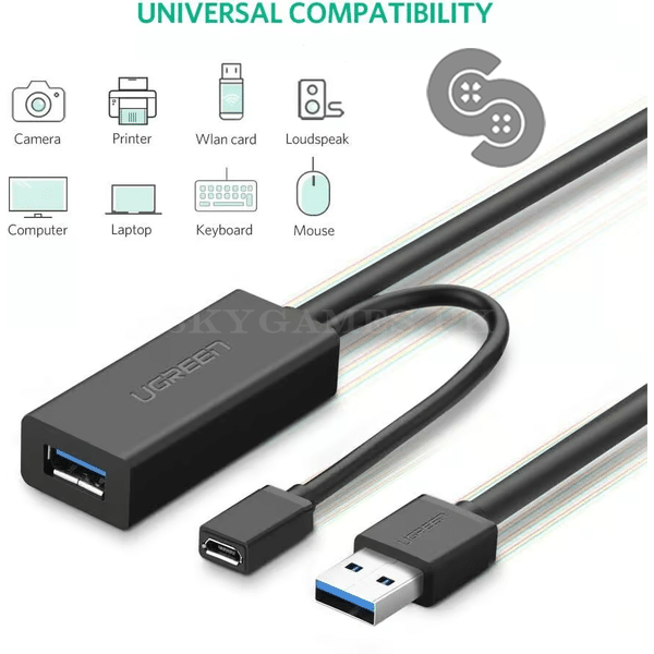 UGREEN USB 3.0 Active Extension Cable - UGREEN 20826 product view 6