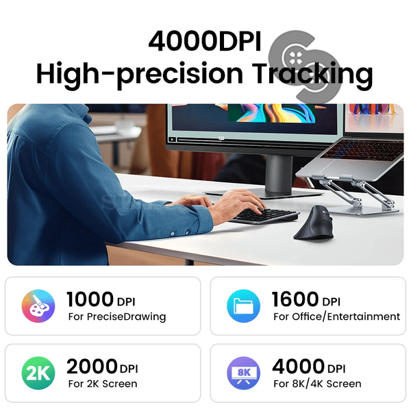 UGREEN Multi-Mode Vertical Mouse - UGREEN 25444 product view 5