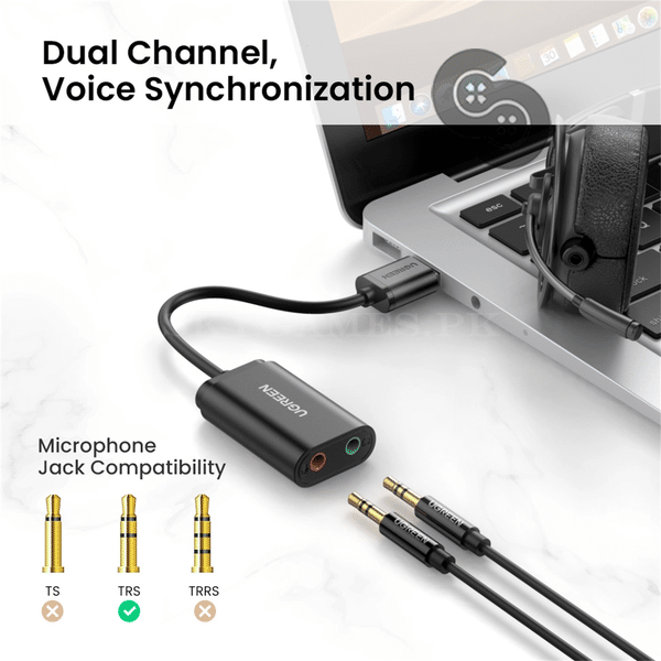 UGREEN USB External Sound Card - UGREEN 30724 product view 3
