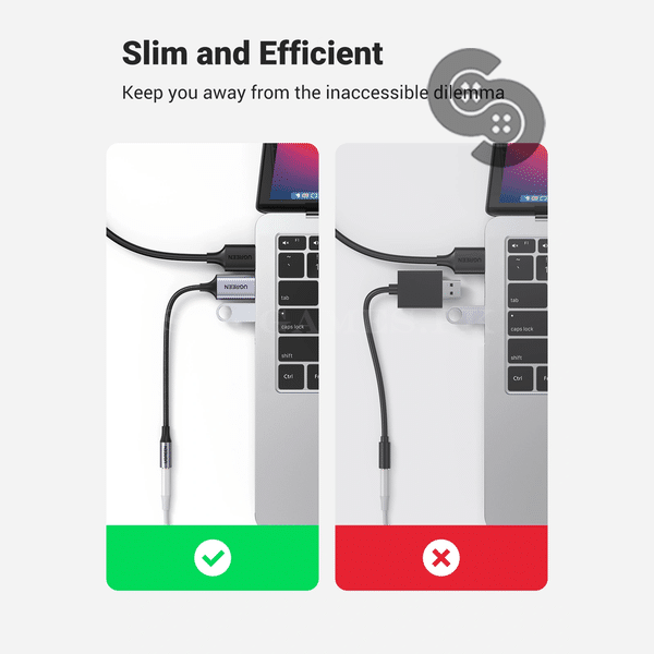 UGREEN USB to 3.5mm Headset Adapter - UGREEN 30757 product view 3