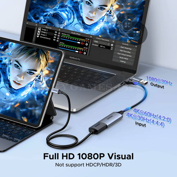 UGREEN 1080P 30FPS HDMI Capture Card - UGREEN 40189 product view 5