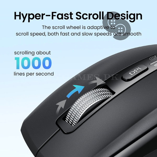 UGREEN Hyper-Fast Scroll Wireless Mouse - UGREEN 45792 product view 2