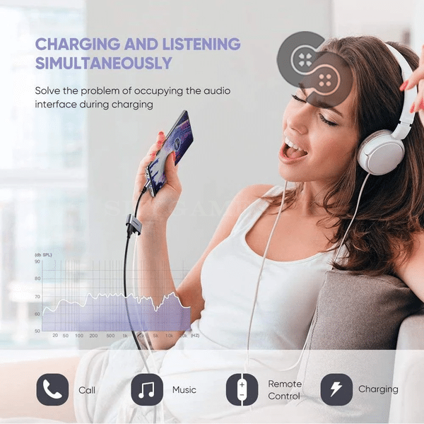 UGREEN USB C Audio and Charging Adapter - UGREEN 50596 product view 6