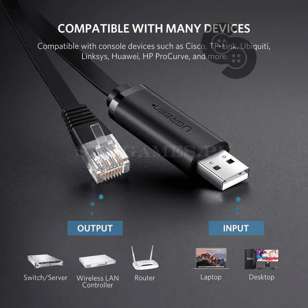 UGREEN USB to RJ45 Console Cable - UGREEN 50773 product view 2
