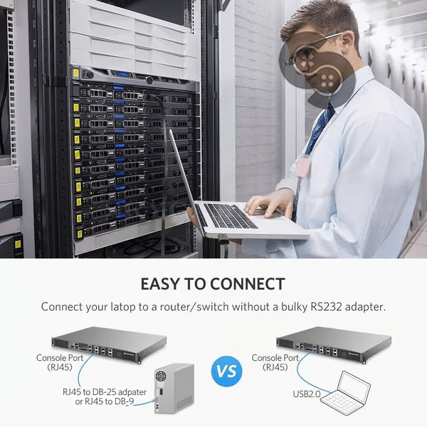 UGREEN USB to RJ45 Console Cable - UGREEN 50773 product view 4