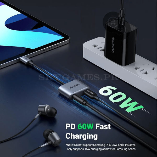 UGREEN USB C to 3.5mm Audio Adapter - UGREEN 60164 product view 4