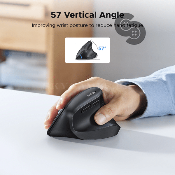 UGREEN Vertical Ergonomic Mouse - UGREEN 65042 product view 5